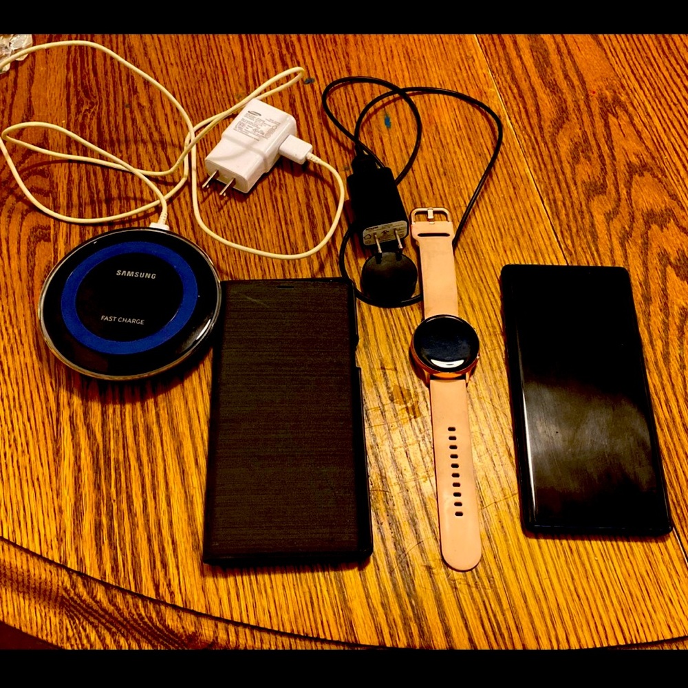 Samsung galaxy note 9 plus & Samsung Galaxy active watch 2